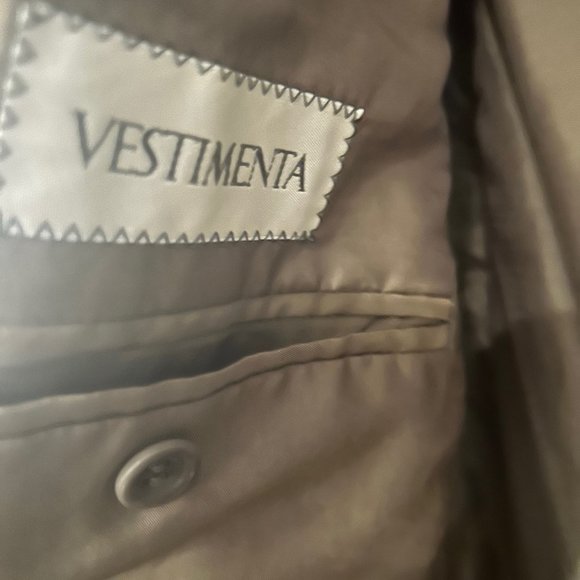 VESTIMENTA MEN BLAZER 100% WOOL SIZE 50 MADE IN ITALY - Picture 2 of 4